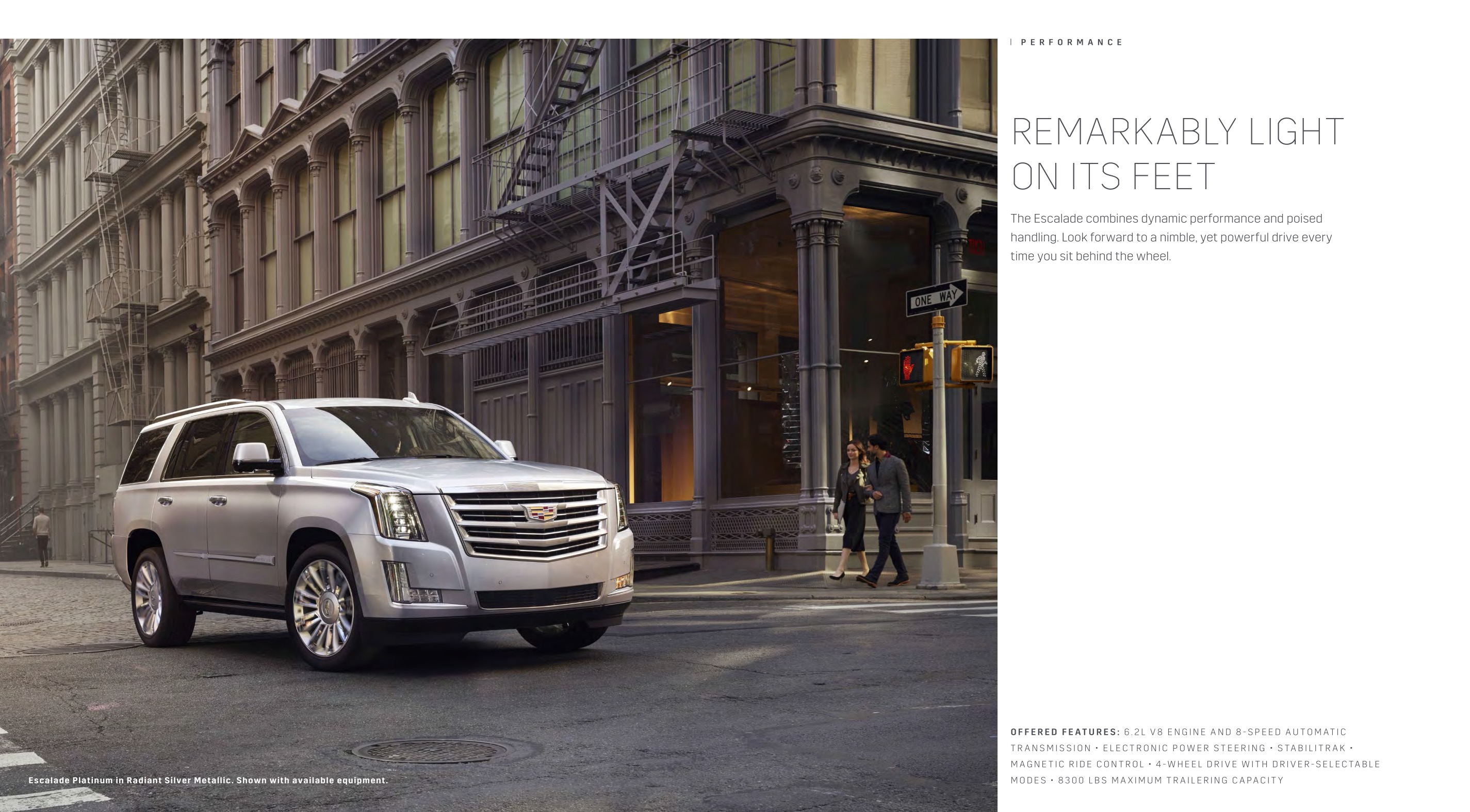 2017 Cadillac Escalade Brochure Page 2